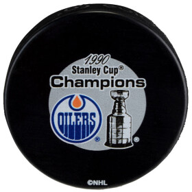 Fanatics Puk Edmonton Oilers 1990 Stanley Cup Champions