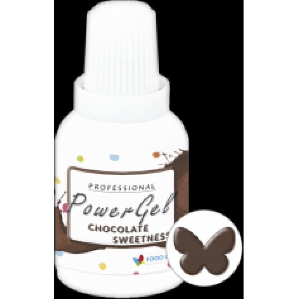 Gelová barva Food Colours PowerGel (20 Chocolate Sweetness