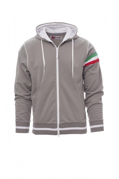 Mikina Payper NEVADA Barva: Šedá/ Bílá, Velikost: S (001270001113021S)