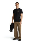 Pánské merino triko krátký rukáv ICEBREAKER Mens Merino 150 Tech Lite SS Tee Forest Footsc, Black velikost: M