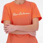 Tričko New Balance S/S Script Tee Gfr W WT41909GFR m