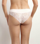 Dámské krajkové kalhotky DIM GENEROUS ESSENTIAL BRIEF - DIM - světle růžová S