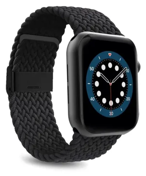 Puro Loop 42/44/45/49 mm černá / Řemínek pro Apple Watch / Nylon (AW44LOOPBLK)
