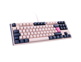 Rozbaleno - Ducky One 3 Fuji TKL MX-Black růžová / Herní klávesnice / podsvícená / mechanická / drátová (USB) / DE / rozbaleno (DKON2187-ADEPDFUPBBC1.Rozbaleno)