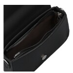 Stylová dámská koženková crossbody kabelka Gizela, černá