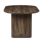 Stůl jídelní, 200x100x77 cm, MDF deska, 3D dekor ořech.