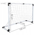 Fotbalová branka pro děti - branka, míč, pumpa a kuželky