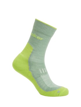 ICEBREAKER Mens Hike+ Light Crew, Seaglass/Peridot (vzorek) velikost: 42-44 (M)