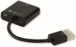 Techly IDATA-HDMI-VGA2AU Redukce VGA F - HDMI M / včetně 3.5 mm (IDATA-HDMI-VGA2AU)