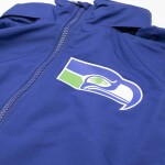 New Era Pánská bunda Seattle Seahawks NFL Quarter Zip Windbreaker Velikost: 3XL
