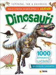 Maxi kniha samolepek a aktivit Dinosauři