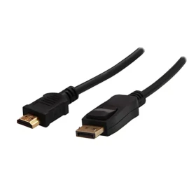 Logo DisplayPort - HDMI 1 m černá / Video kabel / 4K/30 Hz / Jednosměrný signál