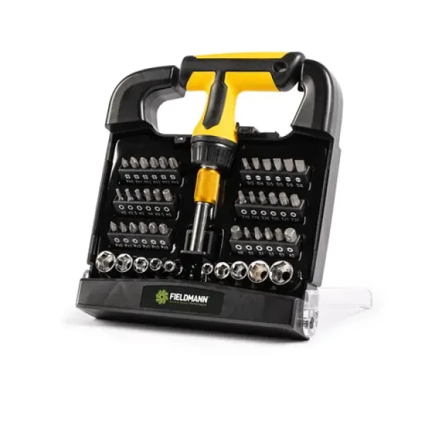 FIELDMANN FDS 1021-48R / T-šroubovák + bity 48 ks (50007433)