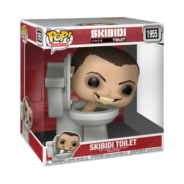 Funko POP Jumbo: Skibidi Toilet- Skibidi Toilet