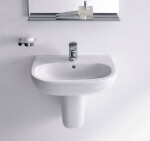 DURAVIT - D-Code Mýdlenka s držákem, pravá, mléčné sklo/chrom 0099181000