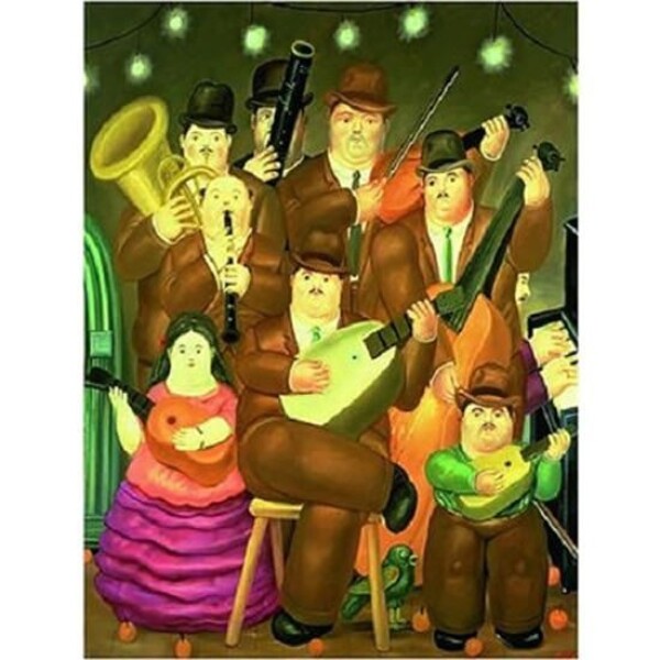 Botero: Hudebníci - Puzzle/1500 dílků