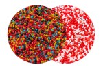 SweetArt cukrový máček červený a bílý a Cars mix (2x90 g) Top sale