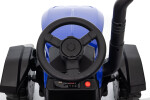 Mamido Dětský elektrický traktor s vlečkou 12V 7Ah modrý