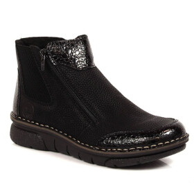 Pohodlné zateplené boty na zip Rieker W RKR555 40