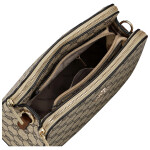 Stylová dámská koženková crossbody Maria, hnědá