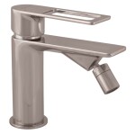 RAV Slezák - NIL - Bidetová baterie bez výpusti, Metal Grey - lesklá, 1/2" NL244.5MGL