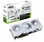 ASUS TUF GAMING GeForce RTX 4070 Ti SUPER OC WHITE 16GB / 2340 - 2670 MHz / 16GB GDDR6x / 256-bit / 2x HDMI + 3x DP (90YV0KF2-M0NA00)