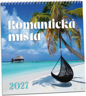 Nástěnný kalendář 2027 Aria Romantická místa
