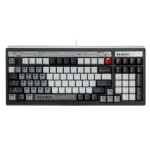 A4tech BLOODY B950 šedá / Herní klávesnice / RGB / CZ layout / Brown Switch / USB-A / 1.8 m (B950-WG)