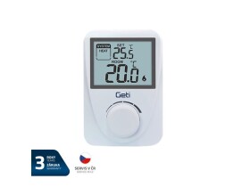 Termostat GETI GRT01 drátový - rozbaleno