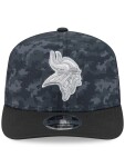 New Era Pánská kšiltovka Minnesota Vikings NFL 2026 Salute to Service 9SEVENTY Stretch-Snap