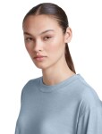 ICEBREAKER Wmns Merino 150 Tech Lite LS Relaxed Tee, Zinc Blue (vzorek) velikost: S