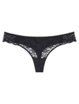 Dámské kalhotky Amourette Hipster String - Triumph černá (0004) 0040