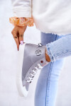 Dámské vysoké tenisky Cross Jeans JJ2R4057C šedá 37