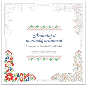 Kresli.to Namaluj si moravský ornament, antistresové omalovánky/kreativní kniha, Petra Bužková