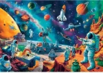 Clementoni 25036 Puzzle Vesmírná parta 104 dílků