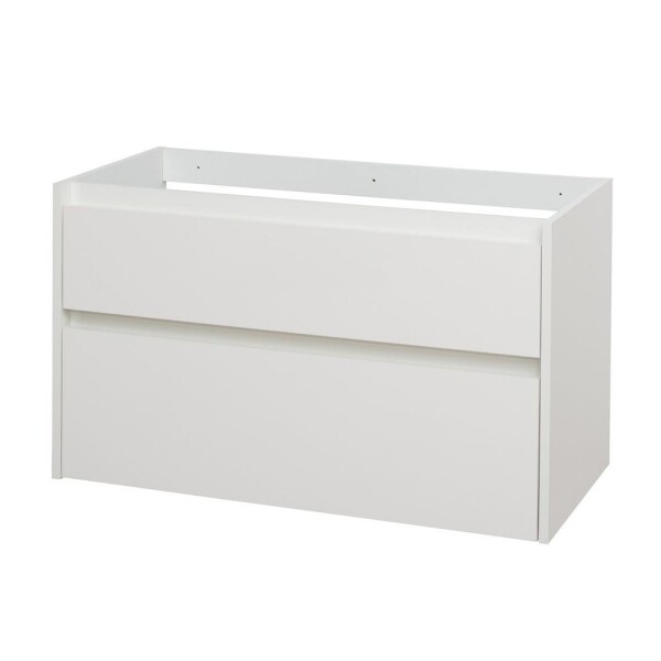 Mereo Opto, koupelnová skříňka 100 cm, bílá CN912SN