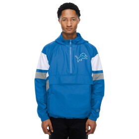 New Era Pánská bunda Detroit Lions NFL Quarter Zip Windbreaker Velikost: L