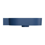 OMNIRES - OVO M+ umyvadlo na desku/závěsné - levé, 64 x 44 cm, midnight blue mat; OVO645UWLMB