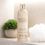 Baylis & Harding Sprchový gel Pink blossom & Lotus flower 500 ml, béžová barva, plast