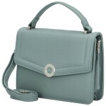 Módní dámská koženková kabelka do ruky MaxFly Jolanta, džínově modrá