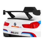 Mamido Elektrické auto BMW M6 GT3 2 x 45W bílé