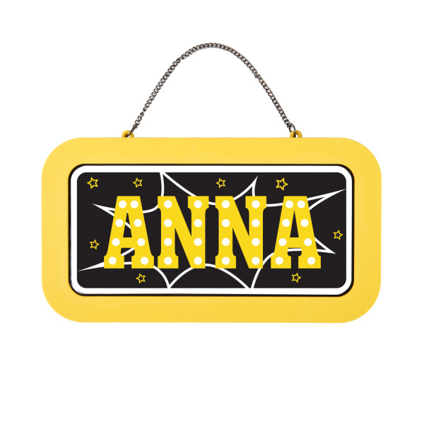 Neonová cedulka se jménem - Anna - Albi