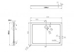 HOPA - Obdelníková mramorová sprchová vanička VENETS - Rozměr A - 110 cm, Rozměr B - 80 cm VANKOBD8011