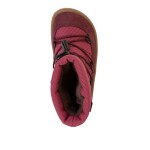 Dívčí zimní barefoot boty TEX TRACK WOOL Bordeaux Froddo G3160251-6 - 39