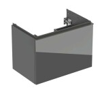 GEBERIT - Acanto Umyvadlová skříňka, 74x54x48 cm, 1 zásuvka, sklo/lávová 503.004.JK.2