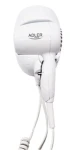 Adler AD 2252 bílá / Hotelový fén na vlasy / 1600 W / 2 teploty / 2 rychlosti / držák na zeď (AD 2252)