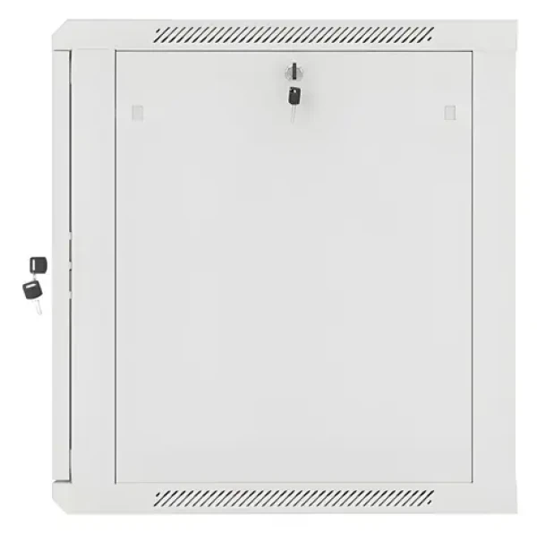 Lanberg WF01-6612-10S šedá / Nástěnný rozvaděč / 19" / 12U / 600x600 mm / 60 kg (WF01-6612-10S)