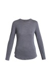 Dámské merino triko dlouhý rukáv ICEBREAKER Wmns 125 Cool-Lite Sphere III LS Tee, Midnight Navy Heather velikost: M