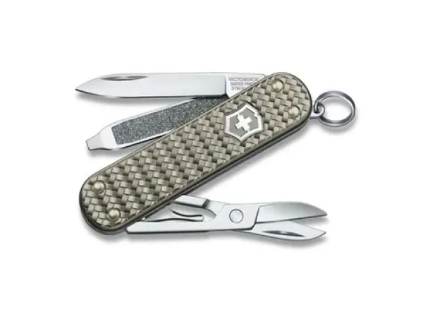 VICTORINOX Kapesní nůž Classic Precious Alox Infinite Gray (0.6221.4031G)