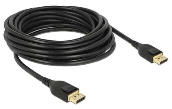 Delock DisplayPort černá / Kabel / DP 1.4 / 8K 60 Hz / 1 m / 32,4 Gbit/s (85658)